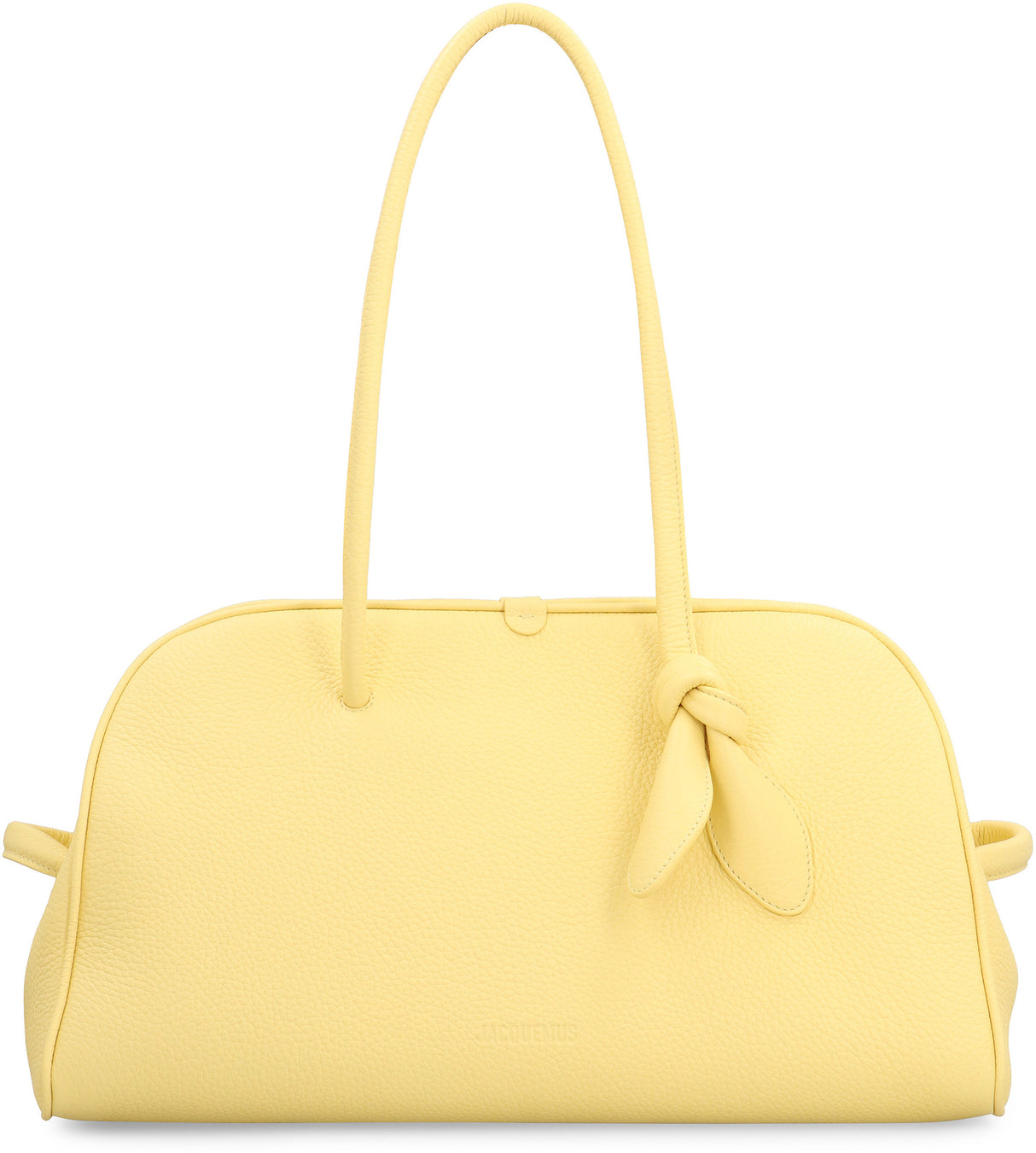 JACQUEMUS Pebbled Leather Shoulder Handbag - 39cm