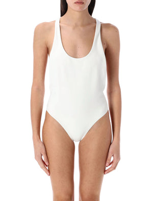 ZIMMERMANN Scoop Neck Bow One-Piece Swimwear