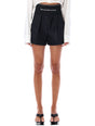 ALEXANDER WANG High-Waisted Safari Mini Shorts