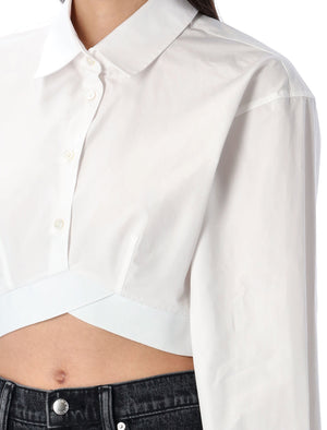 ALEXANDER WANG Cropped Shirt Size 4