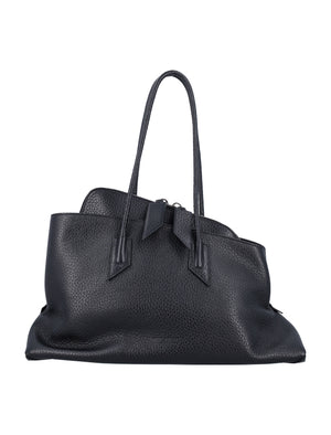 THE ATTICO Medium Top Handle Handbag - Stylish Elegance for Spring 2025