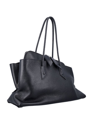 THE ATTICO Medium Top Handle Handbag - Stylish Elegance for Spring 2025