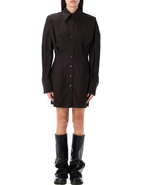 THE ATTICO Chic Mini Shirt Dress for Women