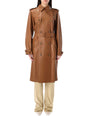 RALPH LAUREN Lambskin Trench Jacket Size 4