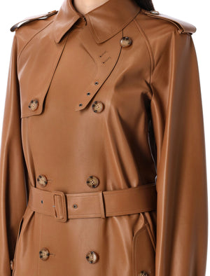 RALPH LAUREN Lambskin Trench Jacket Size 4