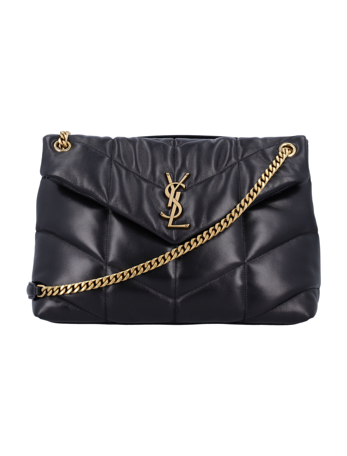 SAINT LAURENT Medium Puffer Loulou Shoulder Bag