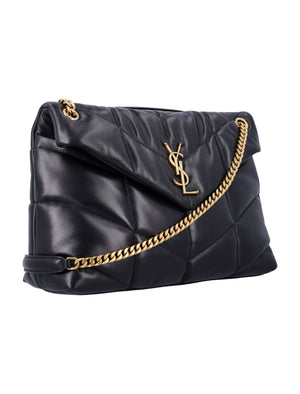 SAINT LAURENT Medium Puffer Loulou Shoulder Bag