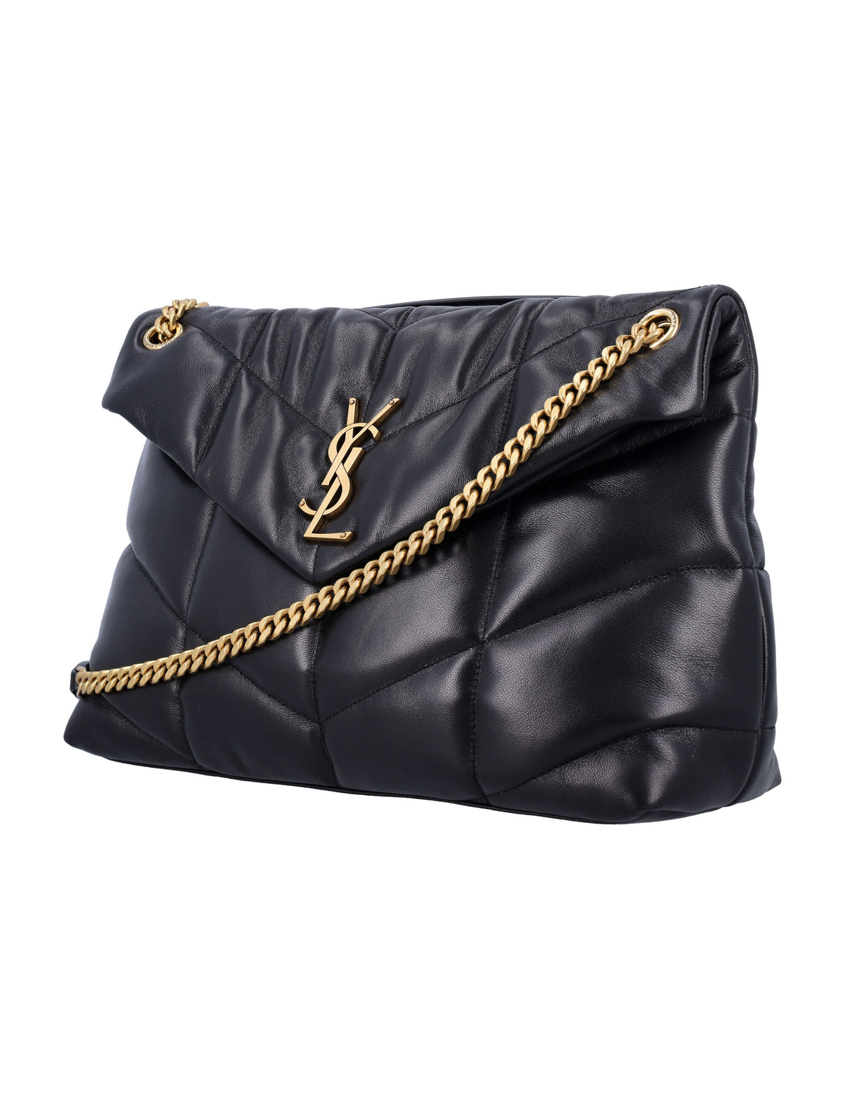 SAINT LAURENT Medium Puffer Loulou Shoulder Bag