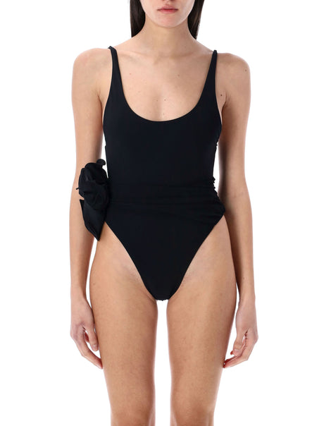 MAGDA BUTRYM Flower Scoop Neck Swimsuit - Size 36