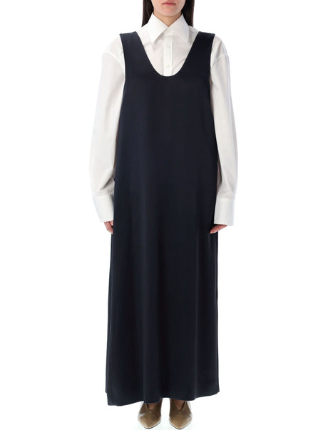 CARVEN Satin Long Tank Dress - Size 34