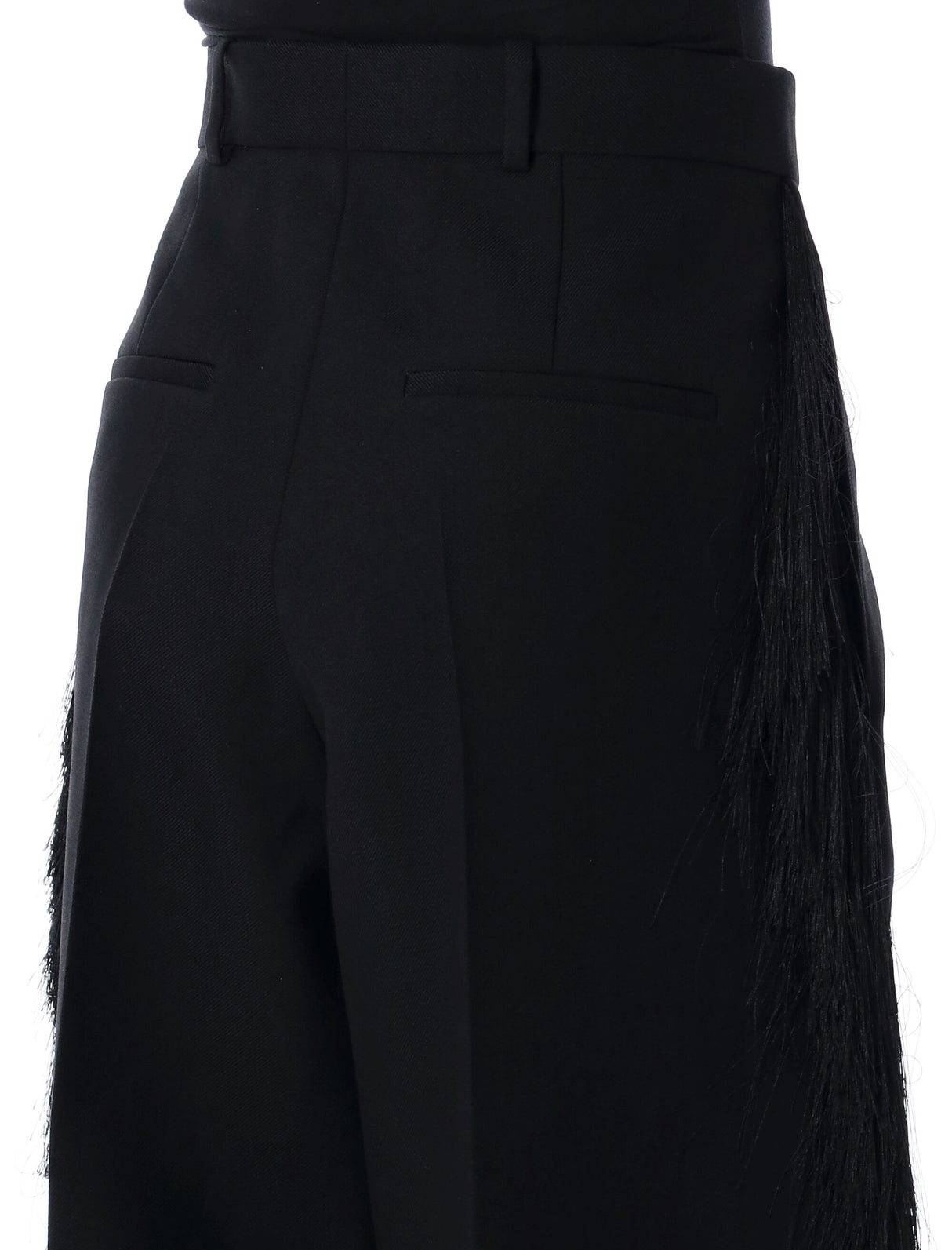 CARVEN Fringed Trousers - Size 36