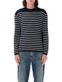 VALENTINO GARAVANI Striped Cotton Sweater - Size L