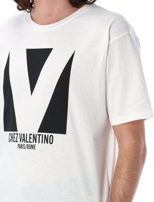 VALENTINO GARAVANI Chez Valentino T-Shirt - Regular Fit, Size L