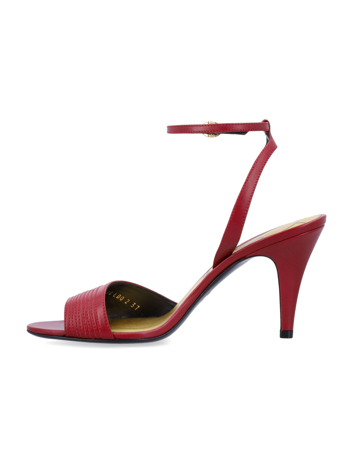 VALENTINO GARAVANI Ladycrush Open Toe Sandal with Adjustable Ankle Strap - 8.5 cm Heel