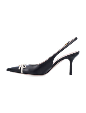 VALENTINO GARAVANI Chic Pointy Slingback Pump with Stiletto Heel