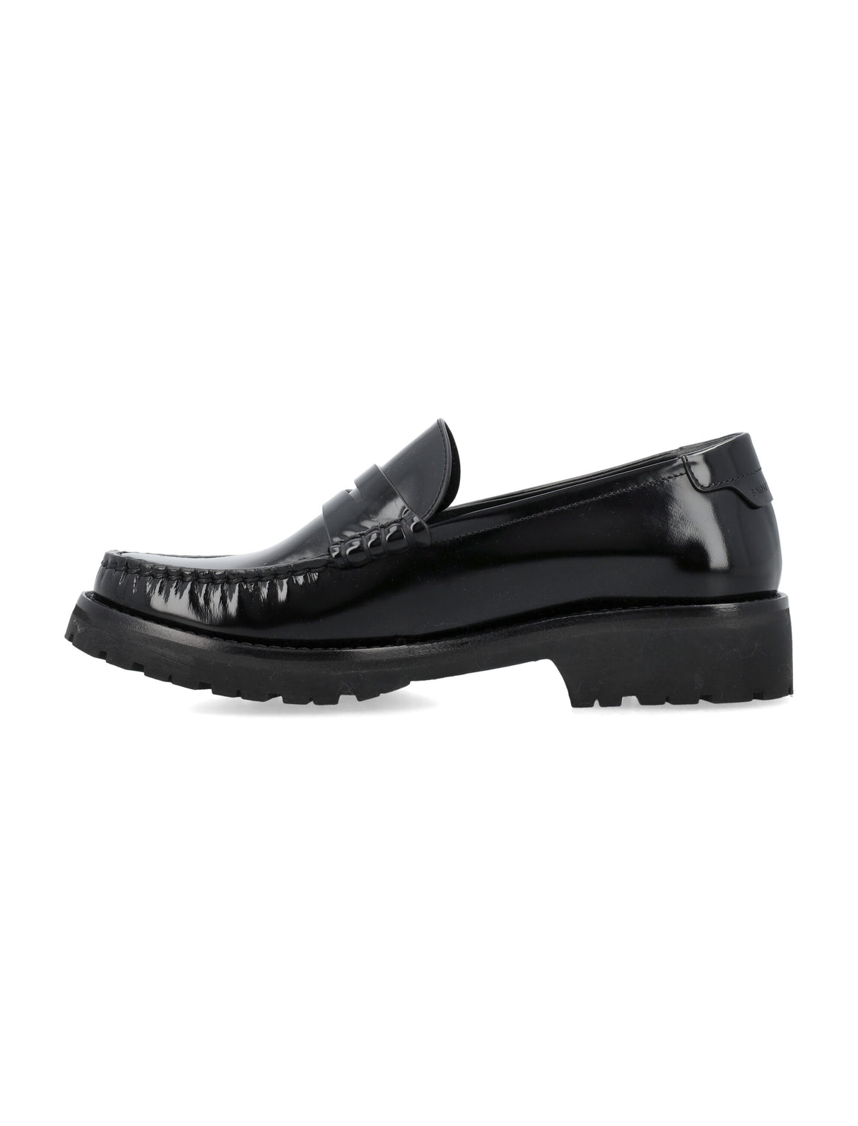 SAINT LAURENT Chunky Sole Penny Loafers