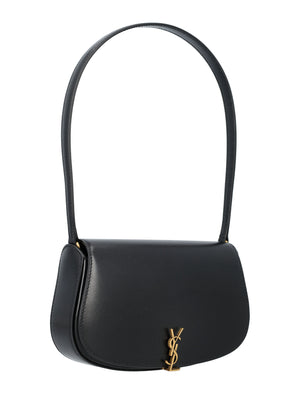 SAINT LAURENT Demi Lune Hobo Handbag