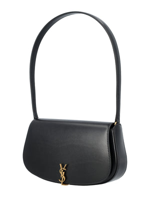 SAINT LAURENT Demi Lune Hobo Handbag