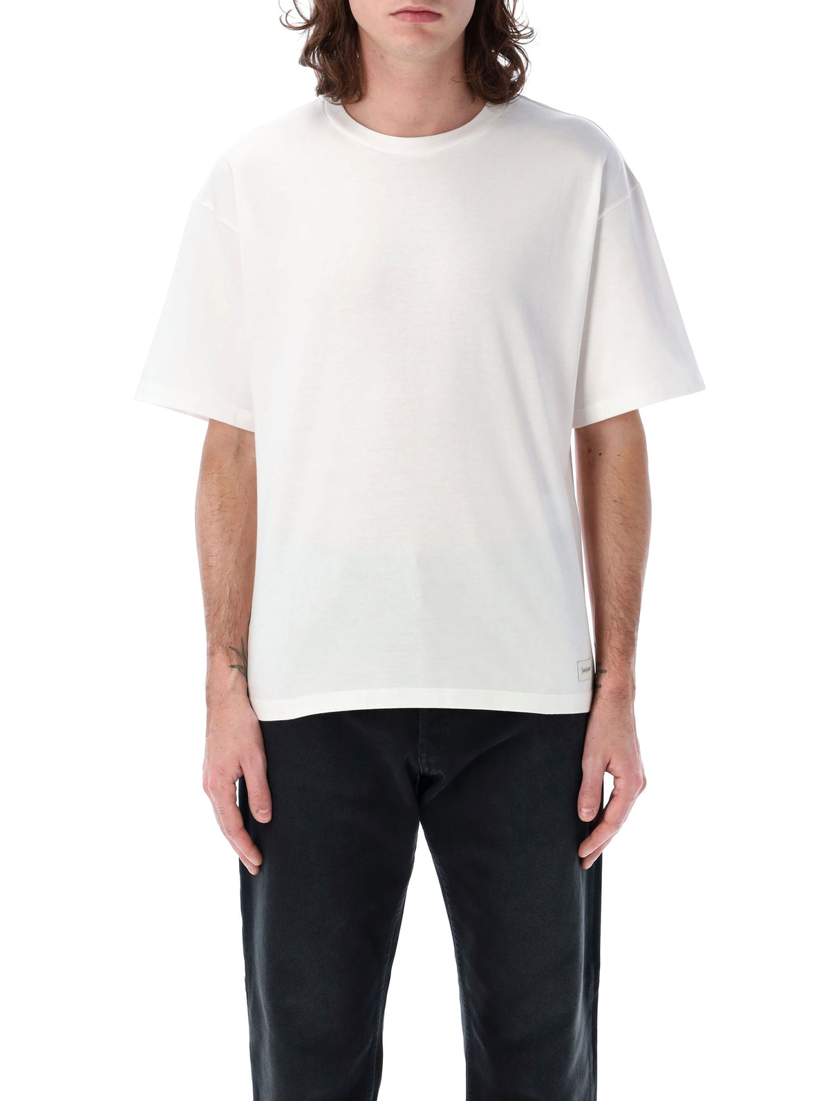 SAINT LAURENT Men's Logo T-Shirt - Summer Style