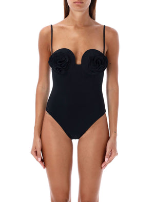 MAGDA BUTRYM Elevated One-Piece Swimsuit with Underwire Bra - Size 36