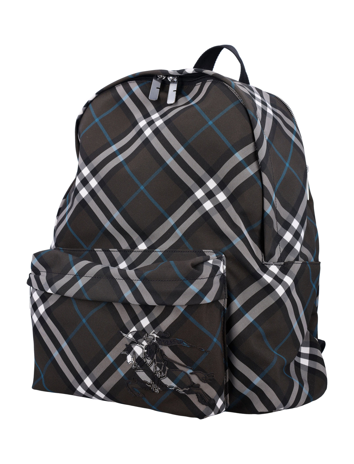 BURBERRY Check Backpack - 41 cm x 35 cm x 14 cm