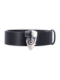 BURBERRY Leather B Shield Belt - 3.5 cm Height