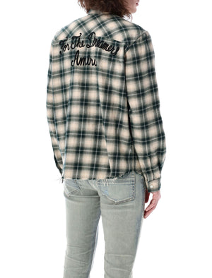 AMIRI Men's Shotgun Flannel Shirt - Size L