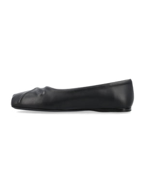 MARNI Mini Bow Detail Ballet Flats