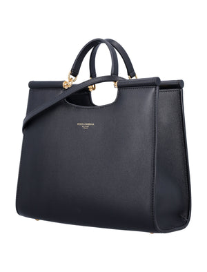 DOLCE & GABBANA Mini Sicily Shopper Bag