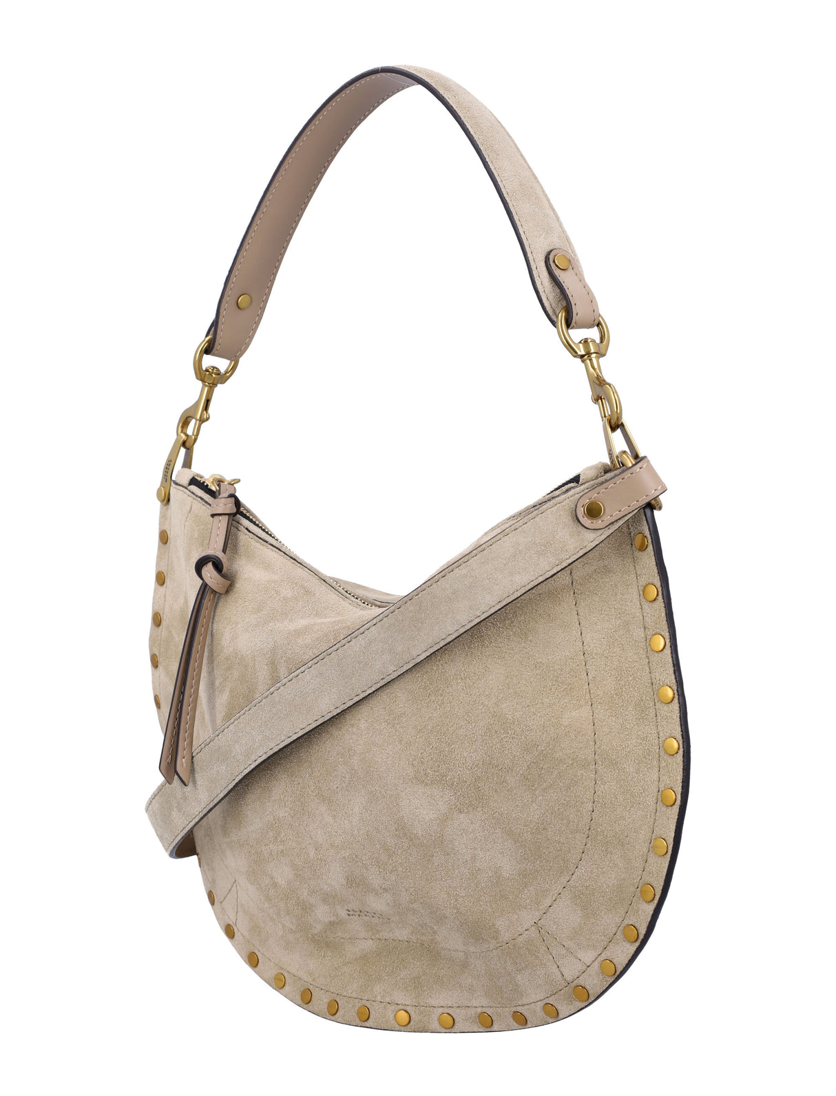 ISABEL MARANT Suede Leather Kanao Hobo Handbag - 23x34 cm