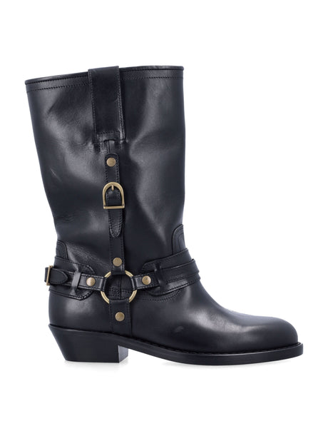 ISABEL MARANT Heiko Mini Leather Boot