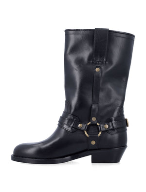 ISABEL MARANT Heiko Mini Leather Boot