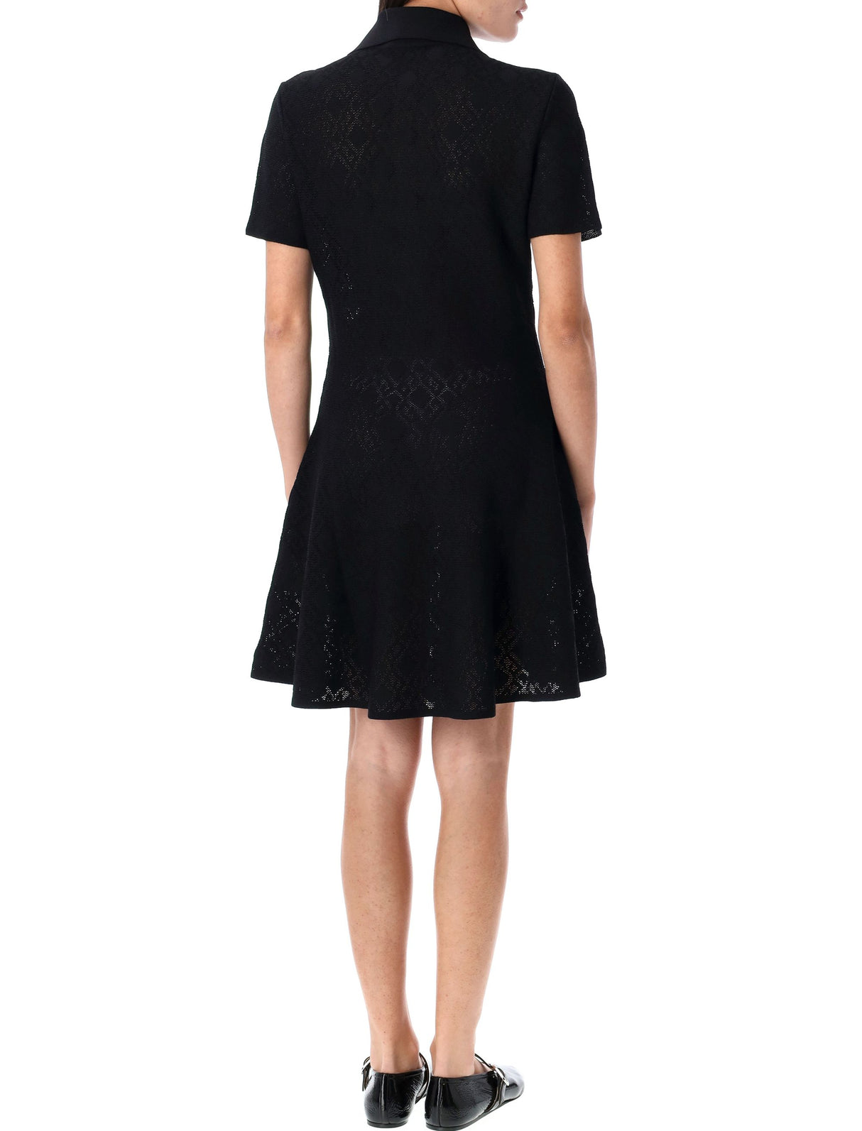 GIVENCHY Mini Polo Dress with Monogram Jacquard Design Size S