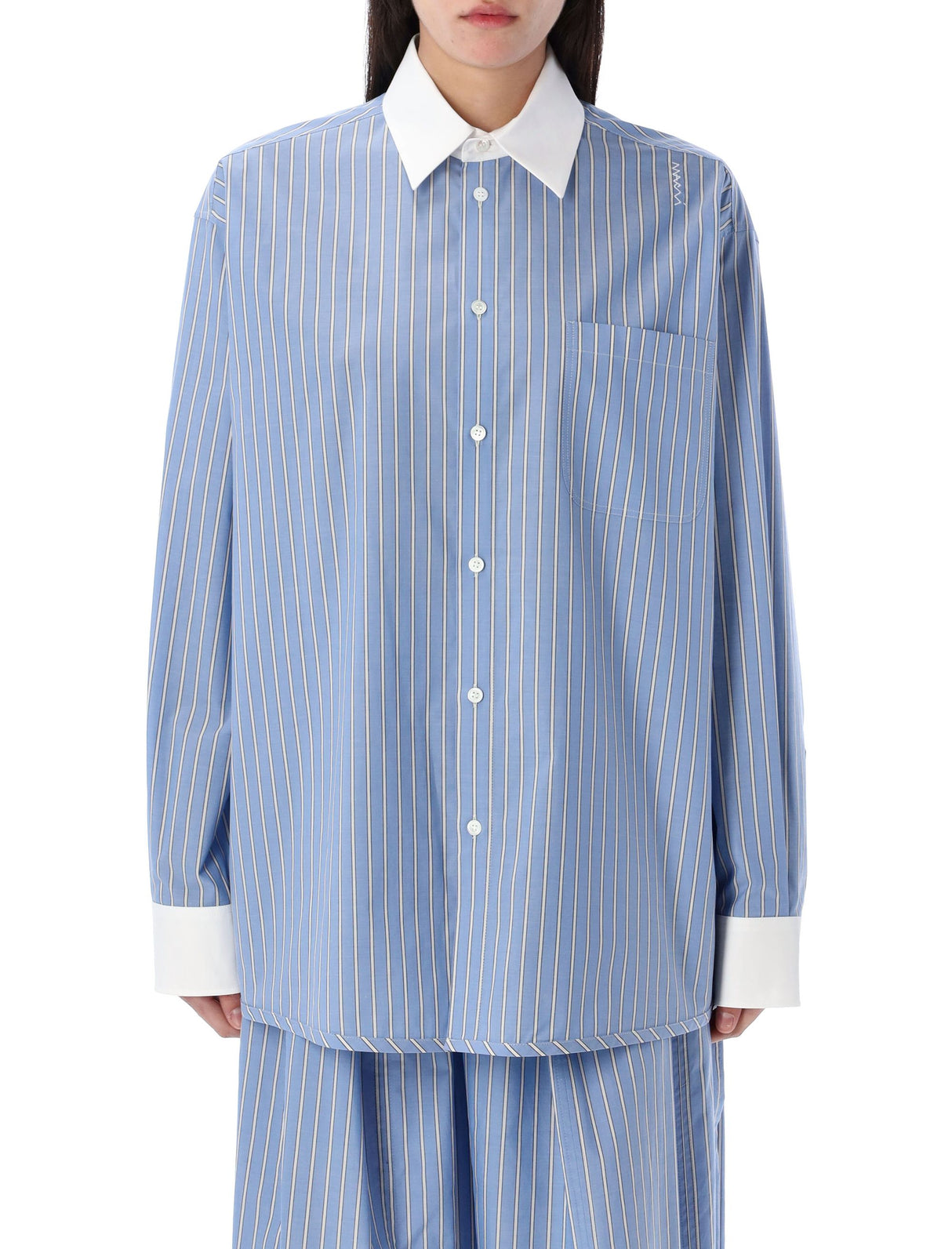 MARNI Oversized Striped Shirt - Women’s Size 40