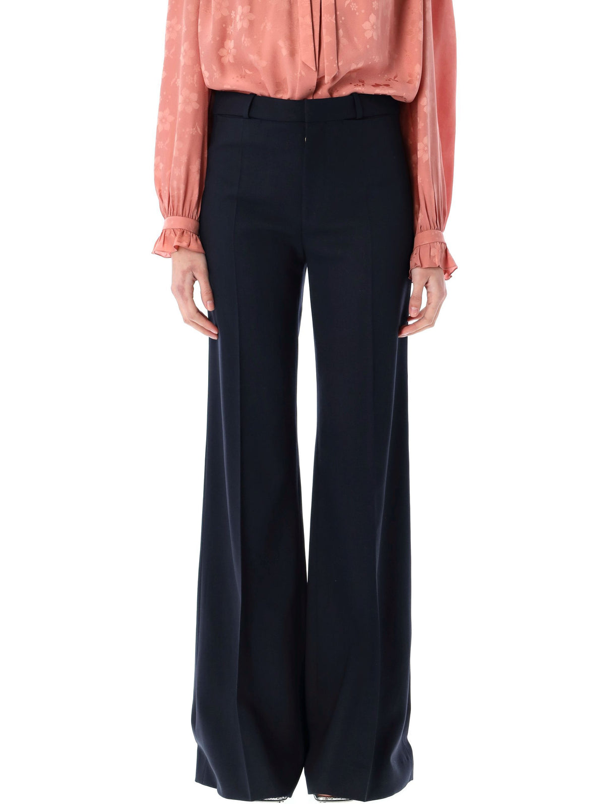 CHLOÉ Flared Tailored Trousers - Size 36