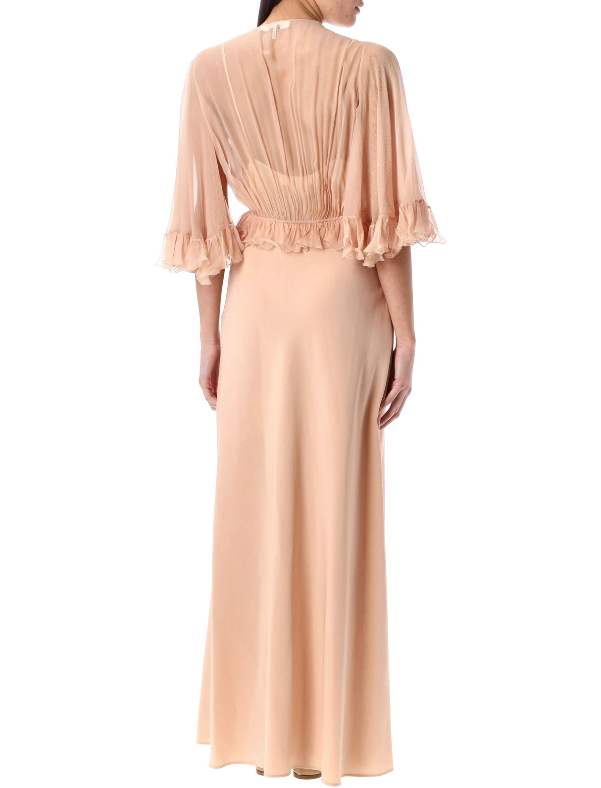 CHLOÉ V-Neck Long Dress - Size 36