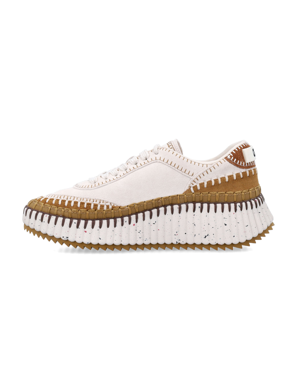 CHLOÉ Women's Suede Lace-Up Sneakers