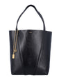 CHLOÉ Grained Leather Spin Tote Handbag 30 CM