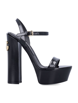 DOLCE & GABBANA Keira Platform Sandals - 15 cm Heels