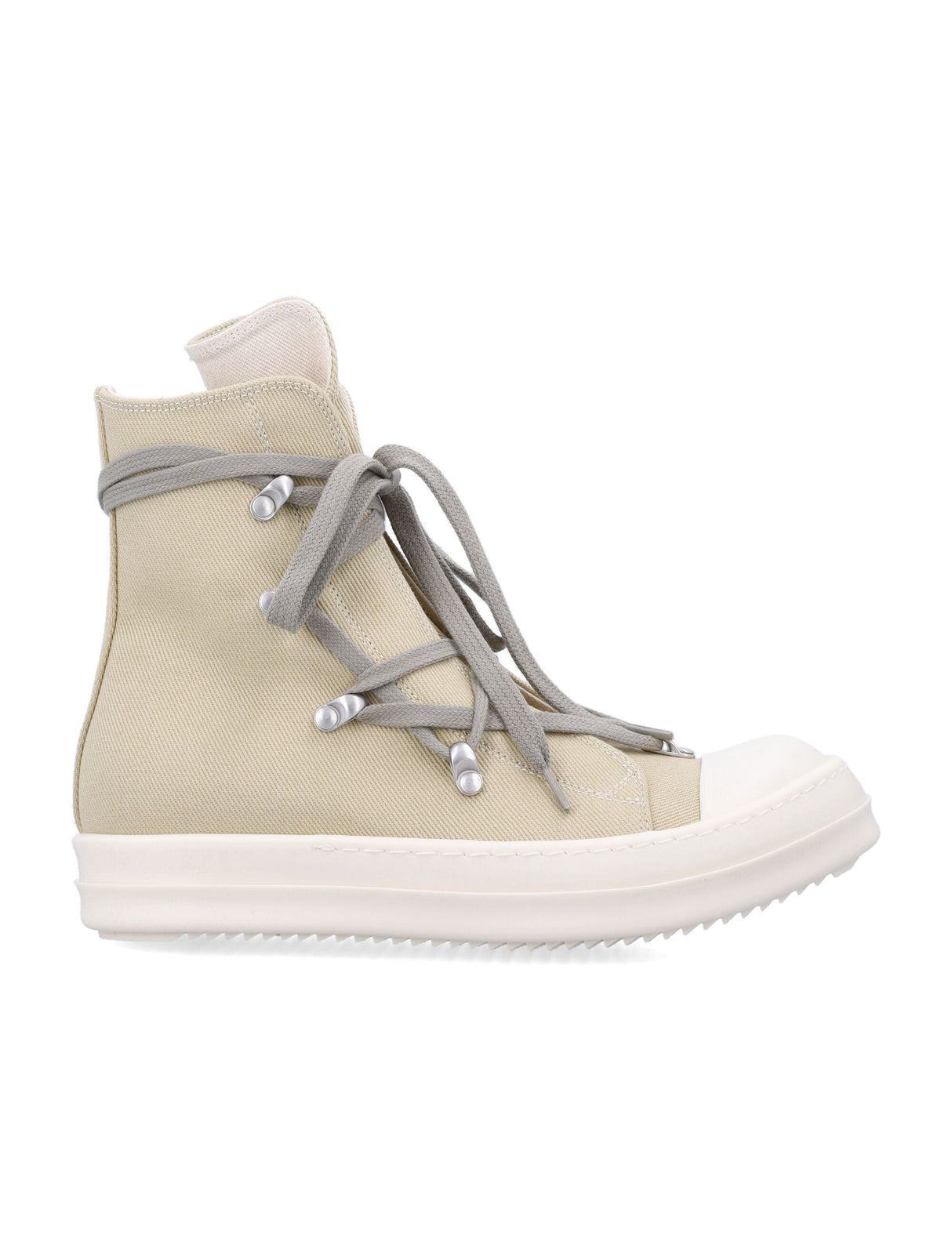 RICK OWENS Above Ankle Women's Sneakers with Exaggerated Tongue