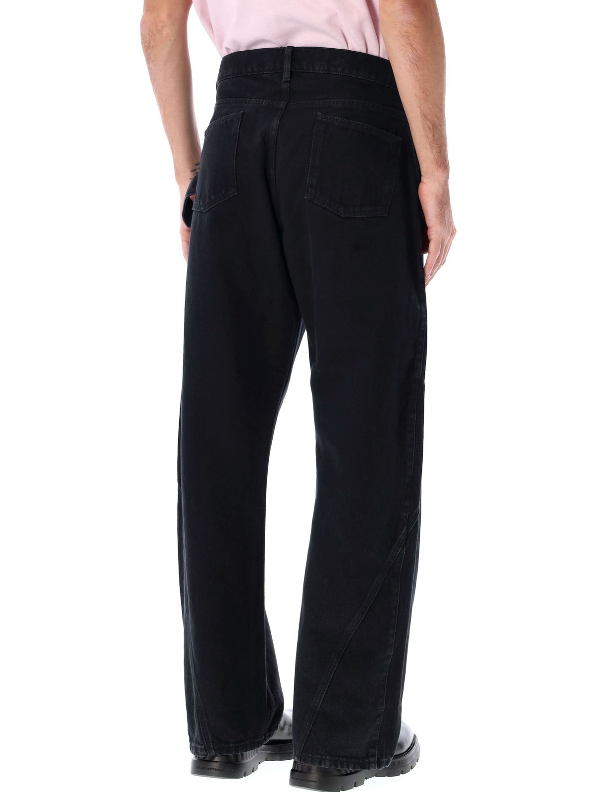 JW ANDERSON Low Waist Twisted Workwear Denim Pants - Size 32