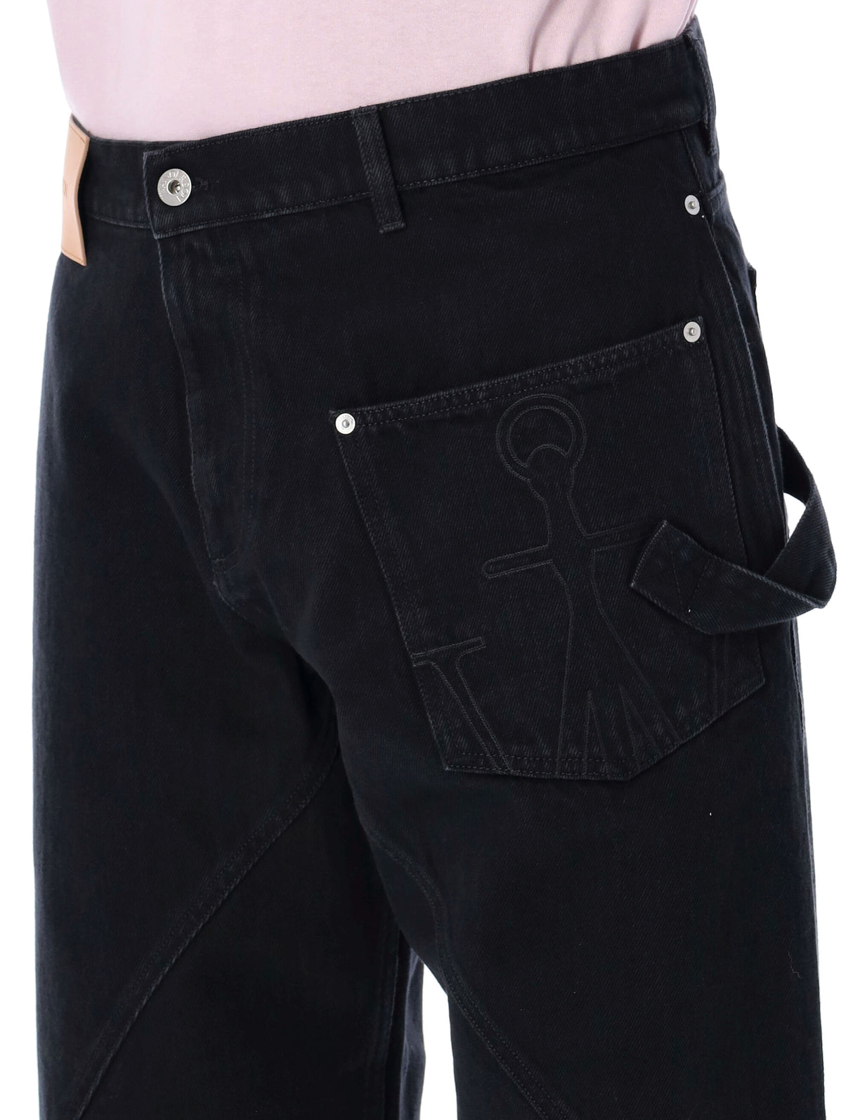 JW ANDERSON Low Waist Twisted Workwear Denim Pants - Size 32