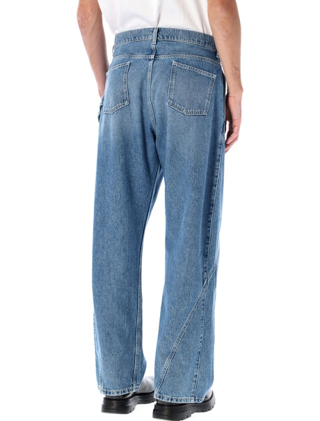 JW ANDERSON Twisted Silhouette Workwear Denim Pants - Size 32