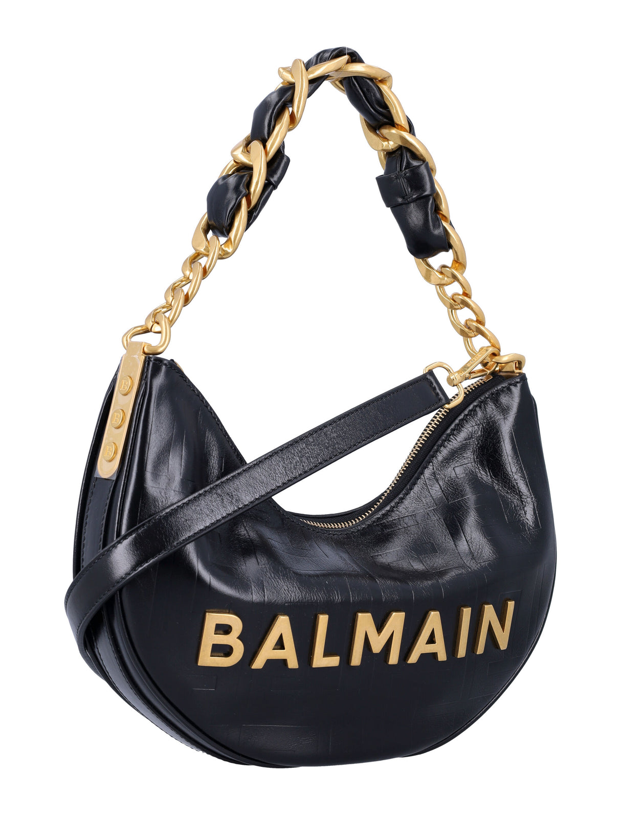 BALMAIN 1945 Soft Moon Mini Handbag