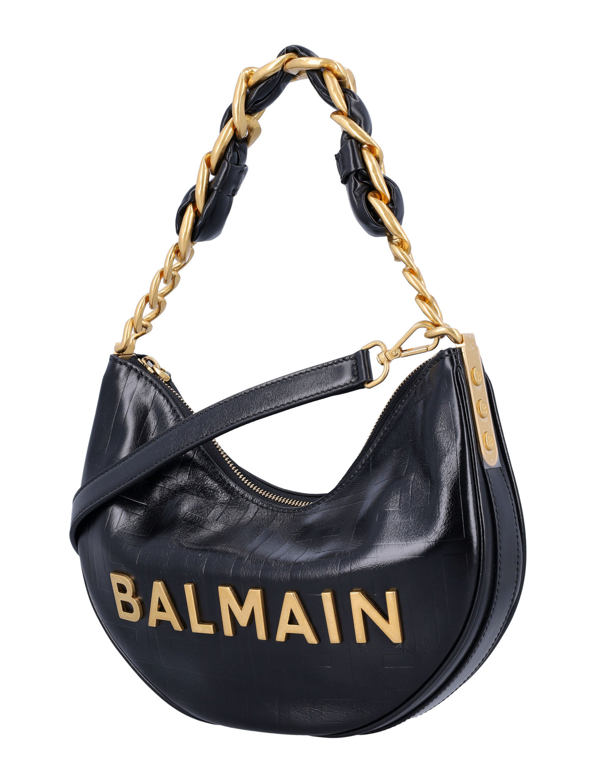 BALMAIN 1945 Soft Moon Mini Handbag