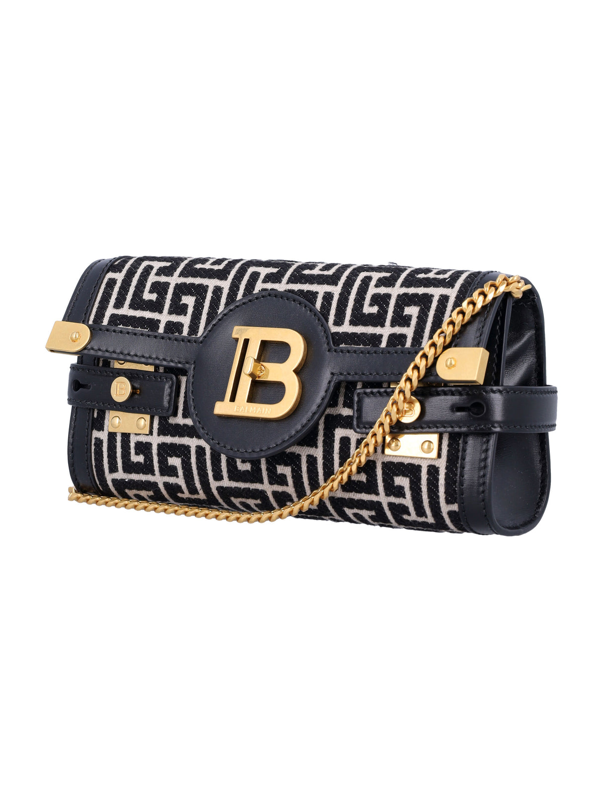 BALMAIN Mini Pouch Handbag 23 Monogram