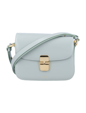 A.P.C. Mini Foldover Handbag with Adjustable Strap