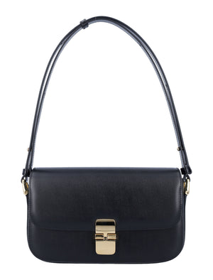 A.P.C. Mini Grace Baguette Handbag