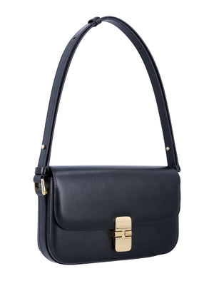 A.P.C. Mini Grace Baguette Handbag