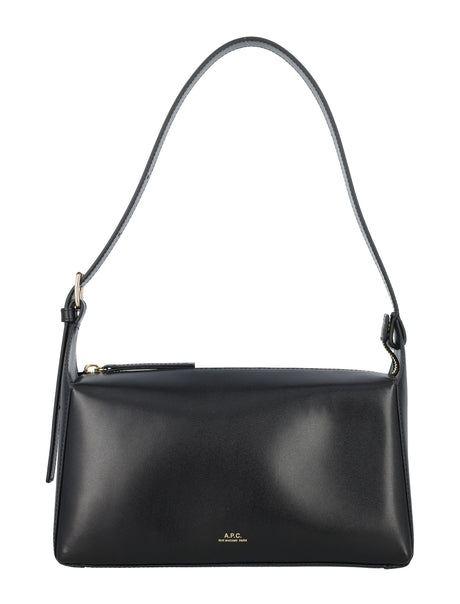 A.P.C. Mini Leather Baguette Bag with Adjustable Strap